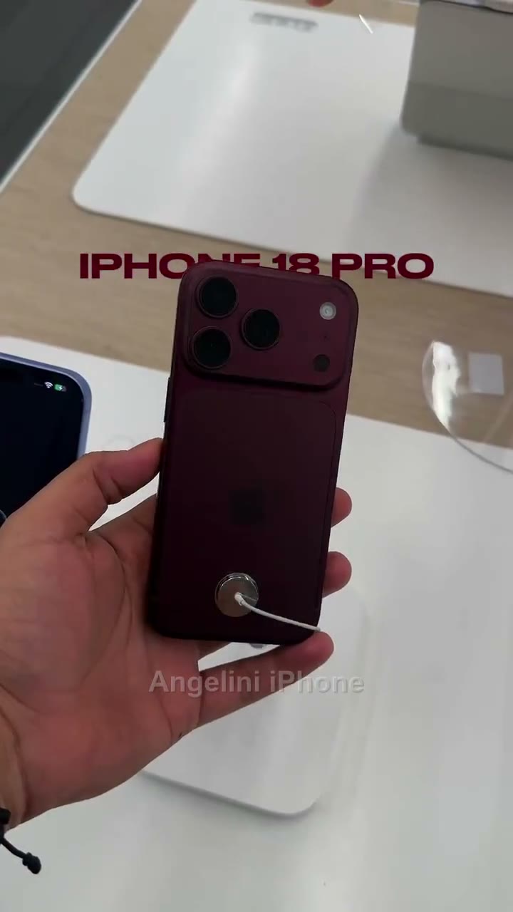 iPhone 18 Pro Nuevo Sellado 256GB Burgundy
